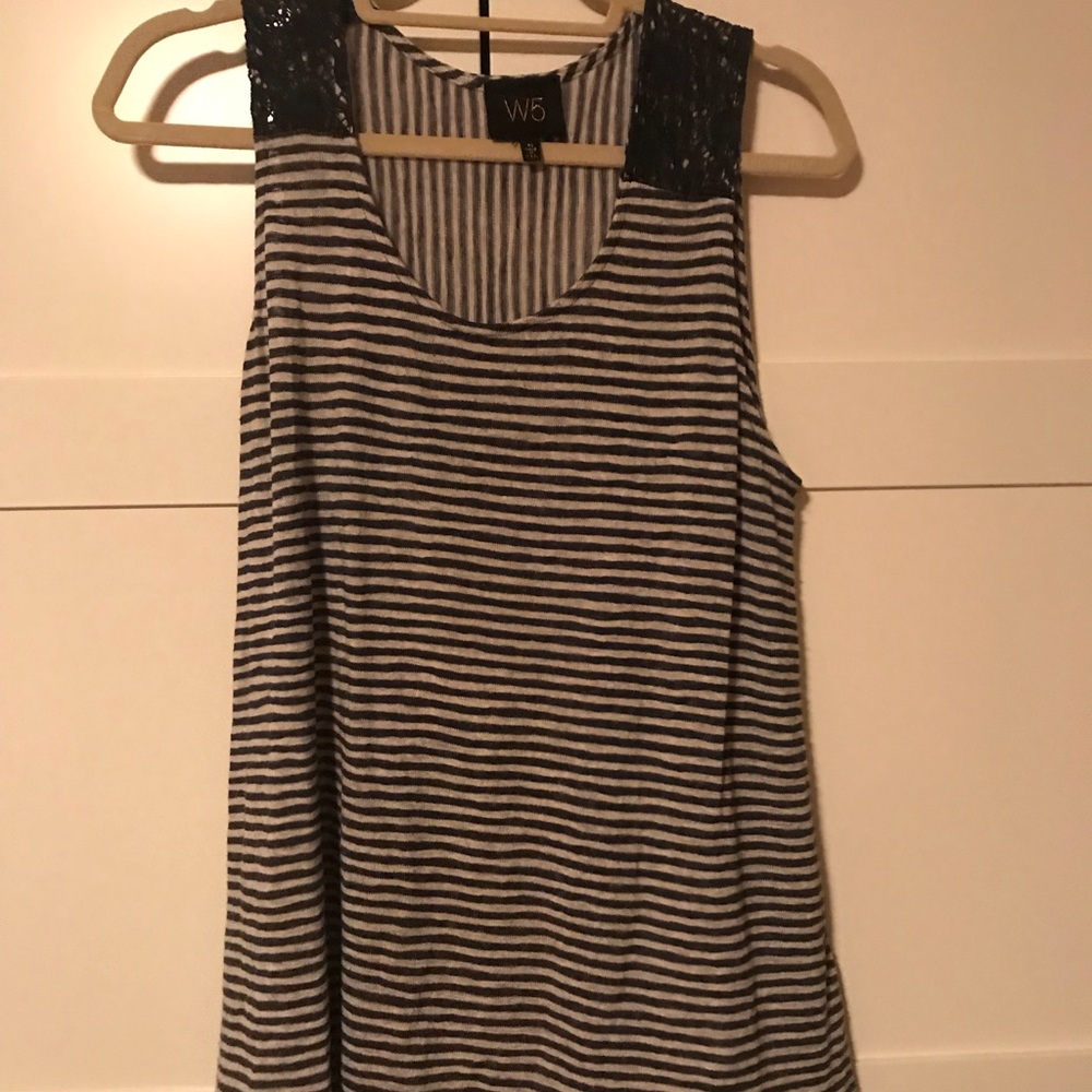 Striped tank top